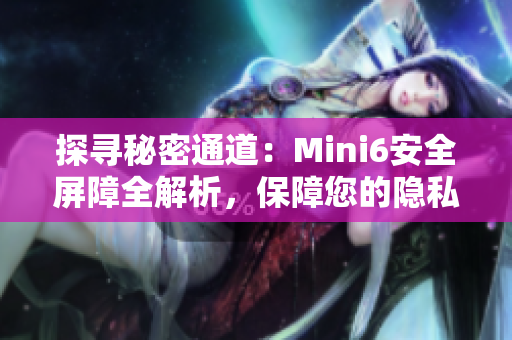 探寻秘密通道：Mini6安全屏障全解析，保障您的隐私与数据安全