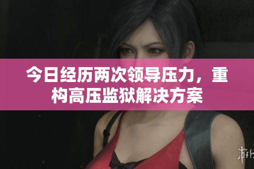 今日经历两次领导压力，重构高压监狱解决方案