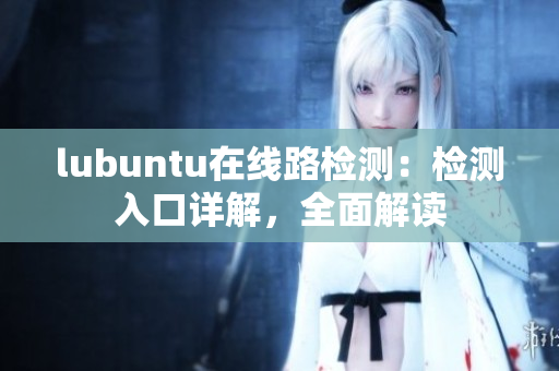 lubuntu在线路检测：检测入口详解，全面解读