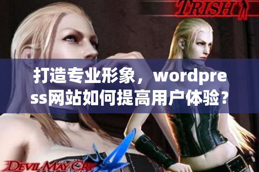 打造专业形象，wordpress网站如何提高用户体验？