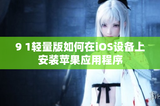 9 1轻量版如何在iOS设备上安装苹果应用程序