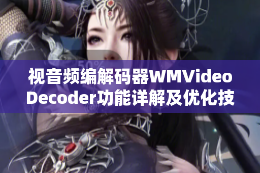 视音频编解码器WMVideoDecoder功能详解及优化技巧