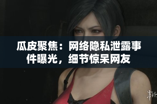 瓜皮聚焦：网络隐私泄露事件曝光，细节惊呆网友