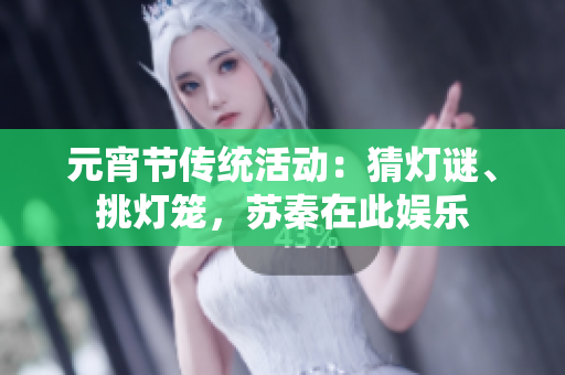元宵节传统活动：猜灯谜、挑灯笼，苏秦在此娱乐