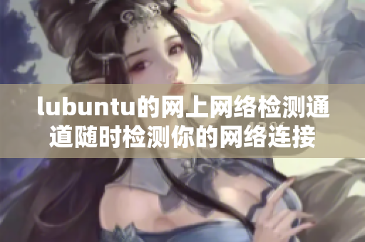 lubuntu的网上网络检测通道随时检测你的网络连接