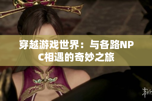 穿越游戏世界：与各路NPC相遇的奇妙之旅