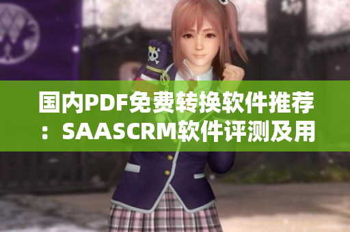 国内PDF免费转换软件推荐：SAASCRM软件评测及用户使用指南