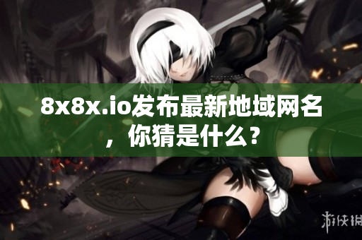 8x8x.io发布最新地域网名，你猜是什么？