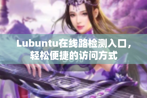 Lubuntu在线路检测入口，轻松便捷的访问方式