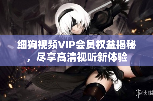 细狗视频VIP会员权益揭秘，尽享高清视听新体验