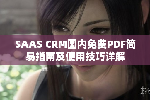 SAAS CRM国内免费PDF简易指南及使用技巧详解