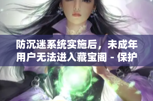 防沉迷系统实施后，未成年用户无法进入藏宝阁 - 保护青少年健康成长