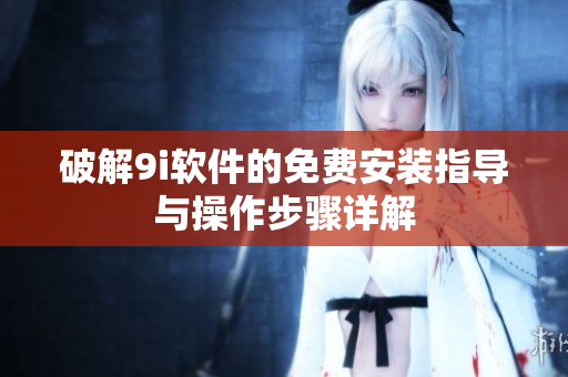 破解9i软件的免费安装指导与操作步骤详解