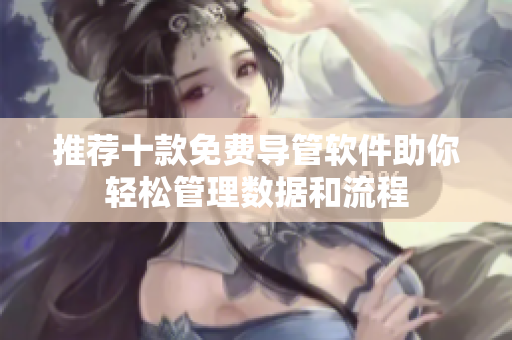 推荐十款免费导管软件助你轻松管理数据和流程