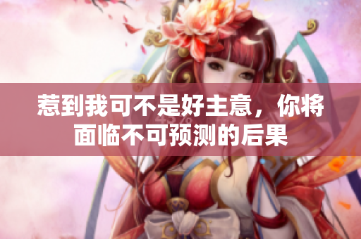 惹到我可不是好主意，你将面临不可预测的后果
