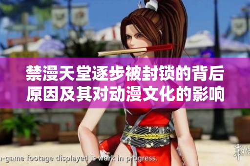禁漫天堂逐步被封锁的背后原因及其对动漫文化的影响