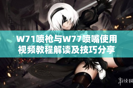 W71喷枪与W77喷嘴使用视频教程解读及技巧分享