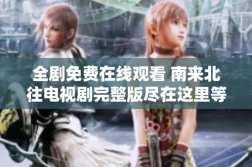 全剧免费在线观看 南来北往电视剧完整版尽在这里等你观看